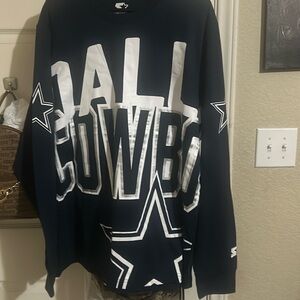 Brand new with tags… Dallas Cowboys Long sleeve shirt by Starter